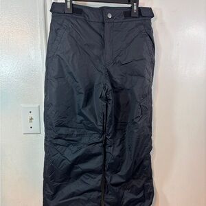 Columbia Kids Black Snow Pants
